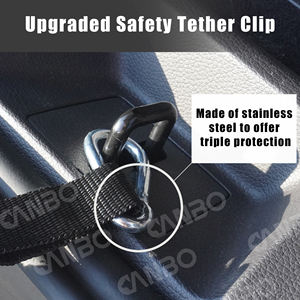 CANBO aluminium antislip huisdier inklapbare hondentrap lichtgewicht draagbare metalen hondenstappen - Product Image 3