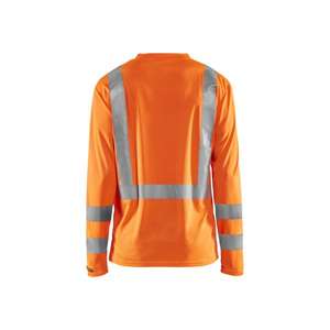 BLAKLADER - 338310115300XXXL <b>Hi</b>-<b>Vis</b> UV long sleeved T-shirt <b>Orange</b> - EAN 7330509380048 <b>HI</b>-<b>VIS</b> WORKWEAR - Product Image 2