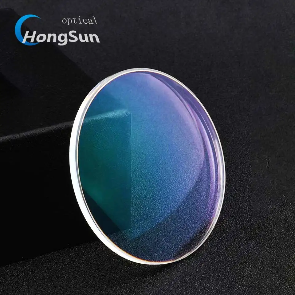 Hongsun High Quality 1.56 / 1.61 / 1.67 uv420 blue block lens ophthalmic lenses for Eyeglasses