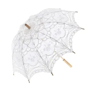 Викторианская вечеринка, подарки, душ на день рождения, свадебное украшение ручной работы, зонт невесты, кружевной зонт, декоративный зонт