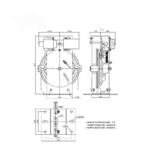 OX-187/OX-186/OX-186A сталь электромагнитный регулятор скорости лифта, машина для ограничения скорости лифта, бесполая запасные части - Product Image 2