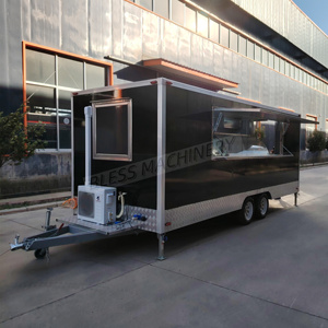 Furgone Personalizzabile per Cibo da Strada, Rimorchio Bar Mobile Completamente Attrezzato con Cucine Complete, Fast Food e Pancake 2025 - Product Image 6