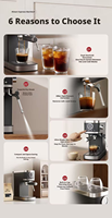 Machine à café à froid professionnelle durable et haute performance avec contrôle précis, cafetière expresso