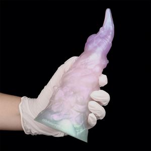 YOCY - Nuevo Dildo de Fantasía, Tapón Anal de Silicona con un Diseño Encantador, Dildo con Cuatro Tamaños de Cuernos - Product Image 6