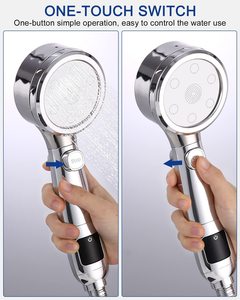 고품질 유 키두 아기 진동 욕조 욕실 수도꼭지 레인 샤워 세트 (온도계 포함) - Product Image 6