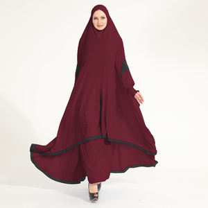 Best Seller Maxi Long Sleeve Middle East Arabic Islamic Clothing Robe Women Modest <strong>Abaya</strong> Muslim Dress for Ladies - Product Image 6