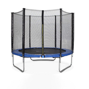<span class=keywords><strong>Trampoline</strong></span> rond de 3 mètres à 3 pieds avec <span class=keywords><strong>filet</strong></span> de protection coloré en PVC et élastiques en plastique pour enfants, idéal pour l'extérieur - En promotion - Product Image 1
