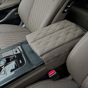 Coussinets d'accoudoir en cuir pour BYD Han DMI 20-22, boîte de rangement dédiée pour véhicules électriques, protection de position avant, décoration intérieure facile - Product Image 5