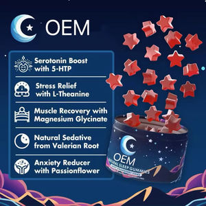Suplemento de Bajo MOQ, Gomitas Naturales para Dormir con 5-HTP, L-Teanina, <span class=keywords><strong>Magnesio</strong></span> y Raíz de Valeriana, Suplemento para Dormir Sin Melatonina - Product Image 6