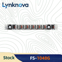 Commutateurs réseau Fortinet FS-1048G 48 ports 10G SFP+ 6x100G QSFP28 avec capacité de 2,16 Tbps, alimentation double à échange à chaud, en stock
