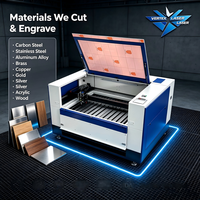 Laser intelligent à double source fibre et CO2 1390, 1200W, zone de travail 1300*900mm, évitement automatique des surfaces inégales, réglage automatique de la mise au point