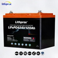 Batería LiFePO4 de 24V 120AH con Calefacción para Bajas Temperaturas, Bluetooth M8, para Carrito de Golf, RV, Camper, Fuente de Alimentación de Funcionamiento Continuo a Baja Temperatura