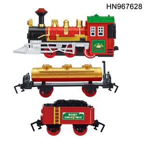 NOUVEAU Cadeau de Noël <span class=keywords><strong>Train</strong></span> de chemin de fer Jouets classiques avec lumière/son <span class=keywords><strong>Jouet</strong></span> de <span class=keywords><strong>train</strong></span> en plastique Jouets de <span class=keywords><strong>train</strong></span> <span class=keywords><strong>électrique</strong></span> <span class=keywords><strong>Meilleur</strong></span> cadeau pour les enfants - Product Image 3