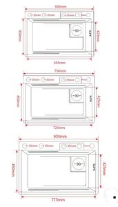 2023 <span class=keywords><strong>Tiktok</strong></span> 30 32 pouces évier cascade doré or 304 robinet en acier inoxydable évier de cuisine fait à la main - Product Image 6