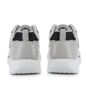 Zapatillas de monopatín informales superiores de malla de moda para hombres, zapatillas deportivas cómodas con plataforma para caminar