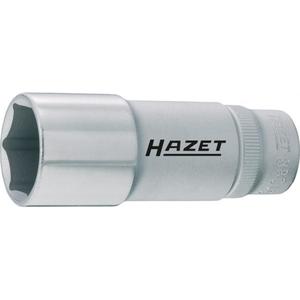 HAZET - 880LG-22 Douille 6 points longue métrique carrée 3/8 ''avec profil de traction-EAN 4000896040841 HAND SOCKETS 3/8" - Product Image 1