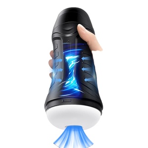 Automatische Mannelijke Masturbator Vibratie Zuigende Vacuümstimulator Vagina Masturbatie Cup Orale Seksspeeltjes Volwassen Goederen Voor Mannen - Product Image 1