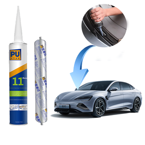 300ml Eco-Friendly Polyurethane Fast Skinning Sealant <strong>PU</strong> <strong>Adhesive</strong> for Car Body Sealing for Transportation - Product Image 1