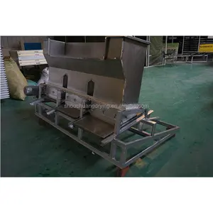 Máquina de corte de frutas y verduras Shouchuang Raíz de loto/Espárragos/Lechuga/Konjac/Taro Split Half Cutting Machine