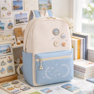 Hot Selling Cute School <b>Backpack</b> Large Capacity Cute Unisex clear School <b>Backpack</b> Travel Souvenirs 10-20 Litre Fashion <b>Backpack</b> - Product Image 1