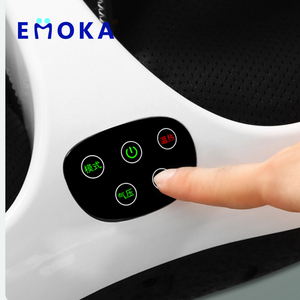 Compresa de aire Acupresión Emoka Multifunción Vibrador eléctrico Masaje de pies Deluxe Shiatsu Masajeador de pies con calor ABS 30W - Product Image 3