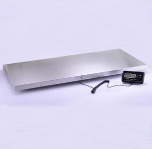 500kg điện kỹ thuật số hàng hóa Trọng lượng Sàn cân bằng hậu cần kho quy mô với thép không gỉ nền tảng lớn - Product Image 1