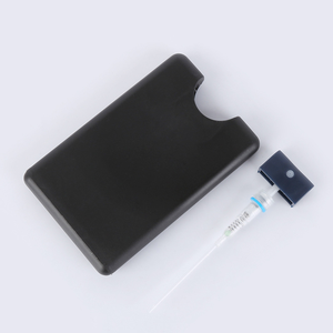 20ml Customized Color White Clear <b>Black</b> Mini Plastic Pocket <b>Spray</b> Perfume Hand Sanitizer Credit Card Sprayers Bottle - Product Image 3