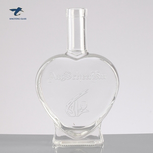Proveedor superior exquisito grabar en forma de corazón de vidrio con <span class=keywords><strong>tapas</strong></span> de botella - Product Image 1