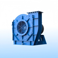 Ventilateurs centrifuges à conversion de fréquence triphasée anti-explosion pour éoliennes avec amortisseur pour les usines chimiques