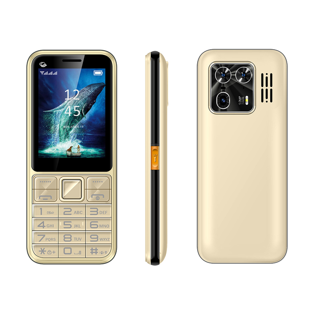 New Arrival T780 Low Price 2.8inch Triple Sim GSM Feature Phone Button Phone