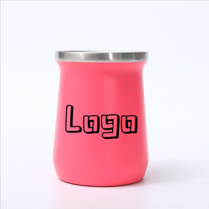 Đôi tường cách điện Tumbler thép không gỉ Yerba bầu cup với rơm Bộ - Product Image 5