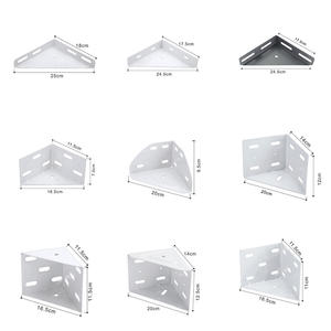 Crochet à angle droit épaissi à 90 degrés pour support de plaque de couche de support d'angle de <span class=keywords><strong>lit</strong></span> d'armoire fixe; un accessoire matériel Godsend. - Product Image 3