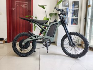 มอเตอร์ไซค์วิบาก 60V 2000W แบตเตอรี่ลิเธียมแบบไร้แปรงถ่าน โครงอะลูมิเนียมขนาด 17/19 นิ้ว โช้คหน้าแบบกลับหัว ระบบไฮดรอลิก รุ่น JBKK005 ขนาด 20 นิ้ว - Product Image 3