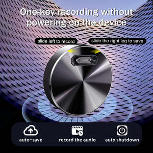 Enregistreur audio portable Q37/A6/A30/M29 en forme de collier, dictaphone à longue autonomie, activation vocale, enregistrement vocal à un clic, avec fonction clé USB - Product Image 2