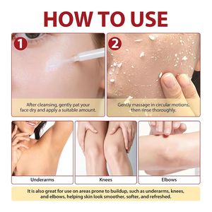 Suero para el Acné de Cuidado de la Piel Cosmético OEM, Exfoliante Facial, Líquido Blanqueador, Ácido Hialurónico, Eliminador de Piel Muerta, Suero de Arroz - Product Image 2