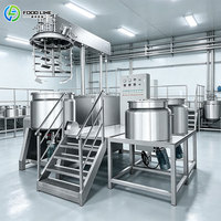 Machine d'émulsification sous vide, homogénéisateur à cisaillement élevé, machine d'émulsification et de dispersion, homogénéisateur industriel