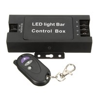 Controlador remoto para barras de luz LED Módulo de flash de luz diurna para automóvil con disparador estroboscópico y controlador de atenuación