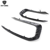 Ailerons avant en fibre de carbone pour feux antibrouillard F20 LCI M140i, garnitures de protection de pare-chocs, séparateurs latéraux pour BMW Série 1 F20 LCI M140i Facelift