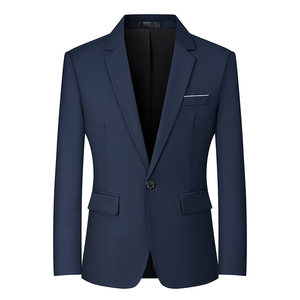 Nuova Giacca <span class=keywords><strong>da</strong></span> <span class=keywords><strong>Uomo</strong></span> Classica Business Abbigliamento Formale e Casual Tinta Unita Personalizzabile <span class=keywords><strong>da</strong></span> Matrimonio Slim Fit <span class=keywords><strong>Blazer</strong></span> <span class=keywords><strong>da</strong></span> Completo Formale - Product Image 3