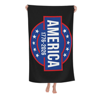 Serviette de plage portable anti-sable imprimée « 250 ans de l'indépendance américaine », édition commémorative 250, directement de l'usine américaine