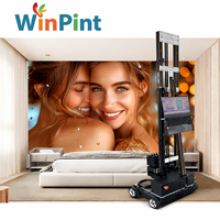 Nueva Máquina de Impresión de Paredes 3D UV, Impresión Vertical Automática, Control Digital, Pantalla Táctil, Compatible con UV, Comercial