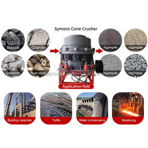 Direkt vom Hersteller: 2FT 3FT 4.25FT 5.5FT Symons Kegelbrecher für Bergbau, Steinbruch und Aggregatwerke, Federbetriebener Typ - Product Image 3