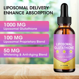Complément alimentaire oral en huile de <span class=keywords><strong>L</strong></span>-Glutathion OEM/ODM, nutriments minéraux, 60 ml, gouttes liquides de fer - Product Image 2
