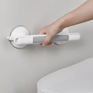 Elderly Safety Non-Slip Armrest Bathroom Accessories Handrail Support Easy Install Suction Grab Bar Shower Handle