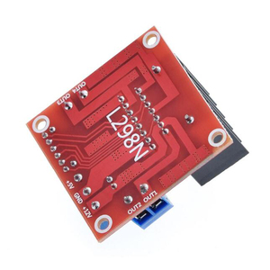 Module de commande de moteur double pont en H <span class=keywords><strong>L298N</strong></span>, carte rouge, carte de commande de moteur pas à pas CC, blindage OEM, fabriqué au Guangdong pour - Product Image 6