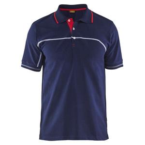 BLAKLADER-Polo S 338910508956 Azul marino/Rojo-EAN 7330509479728 CAMISETAS Y POLOS DE TRABAJO - Product Image 1