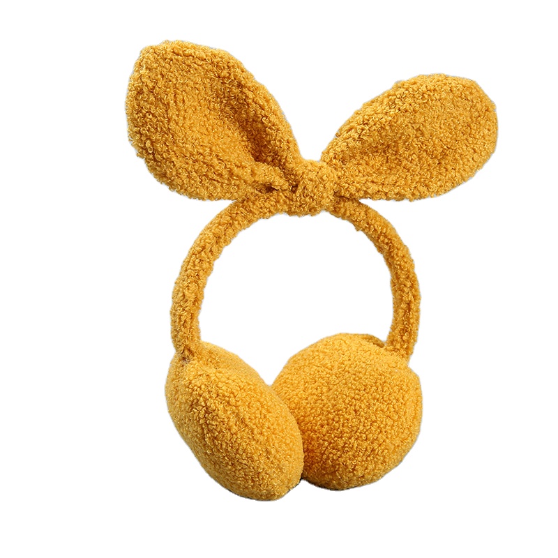 Мягкие плюшевые теплые наушники из кроличьего меха, меховые наушники, зимние теплые меховые наушники, меховые наушники