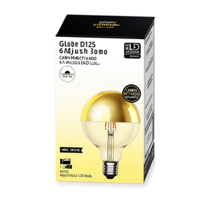 Lampadina LED regolabile Globe D125 Gold Dome 6W - Product Image 2