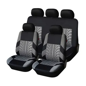 The new black breathable polyester silk mesh is suitable for 99 percent vehicle car seat cover universal