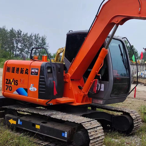 Excavadora Japonesa Usada HITACHI ZX70 Mini de 7 Toneladas Zaxis 70 con Motor Isuzu, Tipo de Movimiento sobre Orugas - Product Image 1